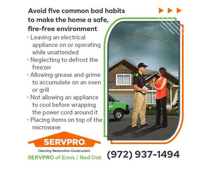 SERVPRO expert with a client